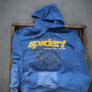 Sp5der Hoodie 'TC Blue'